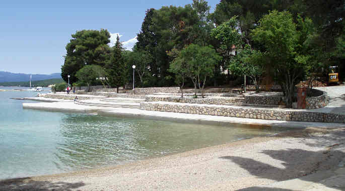 Malin Draga beach, Malinska