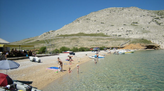 Vela Luka beach, Krk